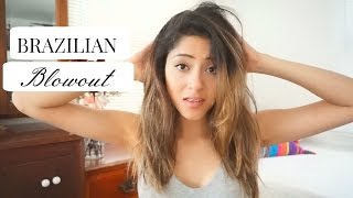 Brazilian Blowout My Tips and Advice [upl. by Norris492]