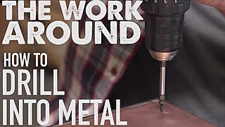 The Work Around How to Drill Into Metal  HGTV [upl. by Krysta]