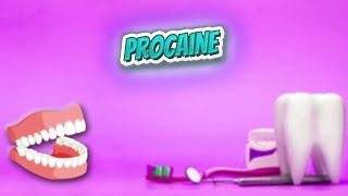 Procaine  Everything Dentistry 🍎👄🔊✅ [upl. by Briney]