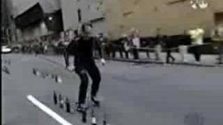 Rollerblade bottle tune guy  Michel Lauzière [upl. by Ielhsa]