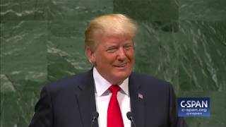 President Trump addresses UN General Assembly  FULL SPEECH CSPAN [upl. by Thorpe884]