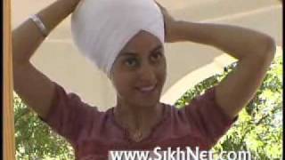 Turban Tying  Womens Turban 1 [upl. by Koslo210]