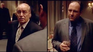 The Sopranos  Tony Soprano vs Carmine Lupertazzi Sr  all disputes 20012004 [upl. by Pathe]