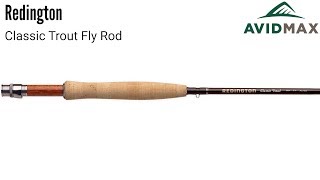 Redington Classic Trout Fly Rod Review  AvidMax [upl. by Enilatan]