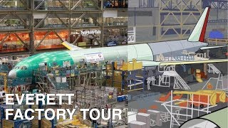 The Real Boeing Everett Factory Tour [upl. by Sharona170]