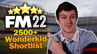 FM22 Best Winter Update Wonderkids Shortlist [upl. by Goldwin]