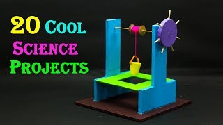 20 Cool Science Projects For School Students [upl. by Lindie]