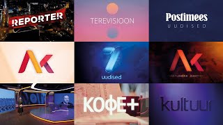 Estonian News Intros 2022  Openings Compilation HD [upl. by Fotinas]