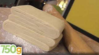 Recette de la Pâte feuilletée inversée  750g [upl. by Rumit]