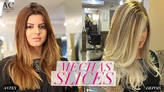 COMO FAZER MECHAS SLICES [upl. by Torbert]