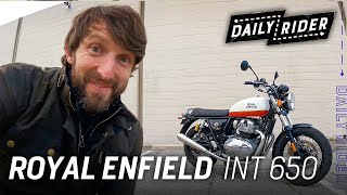 The Budget Bonneville 2021 Royal Enfield Interceptor 650 Review  Daily Rider [upl. by Alper]