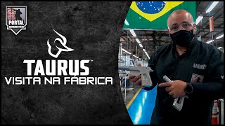 COMO É FEITA UMA ARMA VISITA FÁBRICA DA TAURUS [upl. by Amluz]