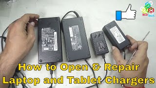 How to Open amp Repair Laptop and Tablet Chargers [upl. by Audras]