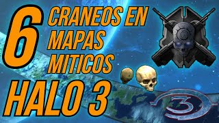 TODOS los CRÁNEOS en los Mapas MÍTICOS de HALO 3 [upl. by Valerie84]