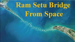 Ram Setu Bridge From Space  Ram Setu Bridge  Earth From Space Satellite View Google Earth [upl. by Rednazxela578]