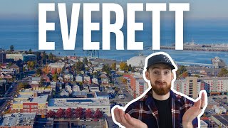 What Its Like Living In Everett Washington  Moving Near Seattle [upl. by Maritsa93]