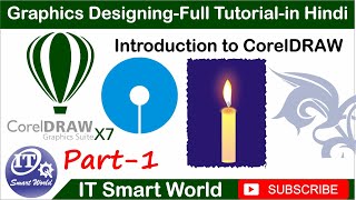 Introduction to CorelDRAW Full tutorial basic to advance Part 1 in Hindi [upl. by Atla178]