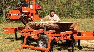 LT40 Hydraulic Portable Sawmill Walkthrough  WoodMizer [upl. by Mixie749]