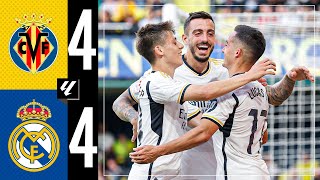 Villarreal 44 Real Madrid  HIGHLIGHTS  LaLiga 202324 [upl. by Justinian385]