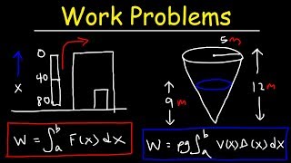 Work Problems  Calculus [upl. by Derman]