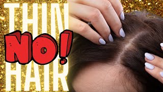 How to Wear a HAIR TOPPER for THINNING HAIR in MINUTES [upl. by Artenek]