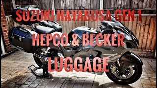 Hayabusa Gen 1 Full Luggage By Hepco amp Becker [upl. by Lledrac944]