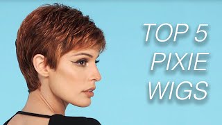 Top 5 Pixie Cut Wigs  Wigs 101 [upl. by Willumsen]