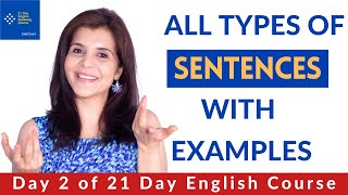 Sentences amp Its Types  English Sentence Structure with Example  ChetChat English Grammar [upl. by Stuckey]