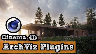 Cinema 4D Plugins for Architectural visualization [upl. by Noryt]