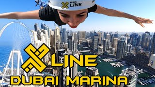 XLINE Dubai Zipline 2021 [upl. by Munsey]