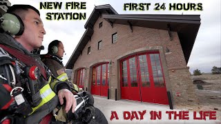 First 24 Hours in a New Fire Station  A Day in the Life [upl. by Morocco648]