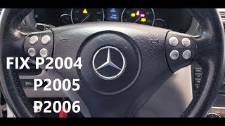 How to fix P2004 mercedes benz [upl. by Aruasi831]