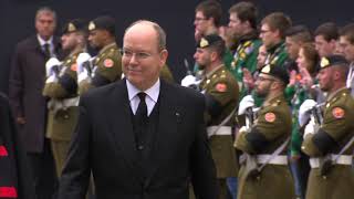 Royals at the funeral of Grand Duke Jean of Luxembourg [upl. by Fregger]