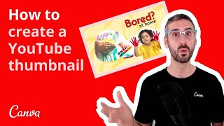 How to create YouTube Thumbnails with Canva [upl. by Nilesoy]