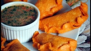 COLOMBIAN EMPANADAS  How To Make Colombian Empanadas Turnovers  SyS [upl. by Nalod]