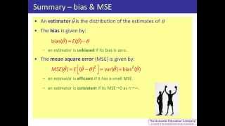 Bias and MSE [upl. by Marsha84]