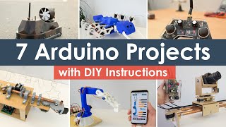 7 Arduino Projects with DIY Instructions [upl. by Ennylcaj]