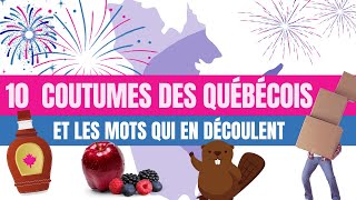 10 coutumes particulières des Québécois [upl. by Ahsekar795]