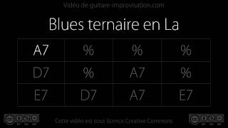 Blues Backing Track in A 90bpm [upl. by Latoya]