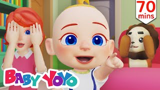 1 hour nursery rhymes songs  Baby yoyo [upl. by Ziza]