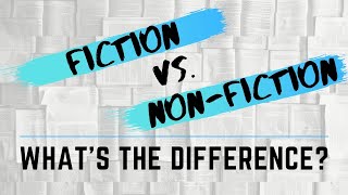 Fiction vs Nonfiction Whats the difference [upl. by Arreit]