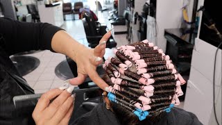 Como Hacer Permanente De Cabello Ondulado En Casa  Rizos Permanentes [upl. by Danyelle]