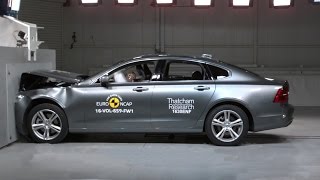 2017 Volvo S90  Crash Test [upl. by Jean-Claude]