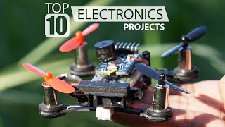 Top 10 DIY Electronics Engineering Projects [upl. by Ecenahs]