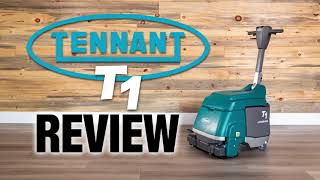 Tennant T1 Floor Scrubber Review [upl. by Schaumberger]