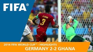 Germany v Ghana  2014 FIFA World Cup  Match Highlights [upl. by Aivatahs883]