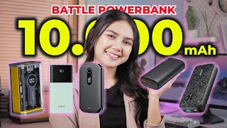 10 REKOMENDASI POWERBANK 10000 mAh TERBAIK [upl. by Newcomb]