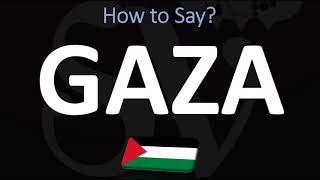 How to Pronounce Gaza CORRECTLY [upl. by Aneled]