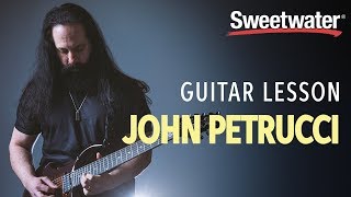 John Petrucci Guitar Lesson — 5 Guitar Tips [upl. by Aehtrod296]