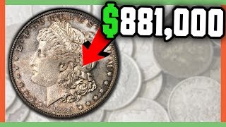 881000 RARE MORGAN DOLLAR COINS WORTH MONEY  VALUABLE SILVER DOLLAR COINS [upl. by Cheffetz184]